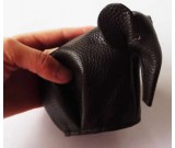 Handmade Leather Elephant Shaped Coin Purse