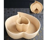 Heart Shaped Design Ceramic Plant Pot Flower  Planter 