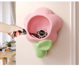 Home Organizing Flower Shaped Wall Storage Box 