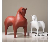 Modern Abstract Horse Art Sculpture Decorative Ornament