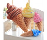  3D Ice Cream Throw Pillow Office Nap Pillow