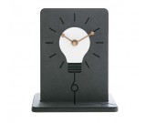 Light bulb Silent Table Clock Non Ticking Desk Clock