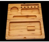 Magnetic Bamboo Rolling Tray