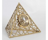 Metal Triangle Desk Clock