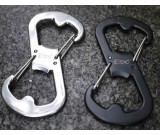 Mini Carabiner Bottle Opener Keychain