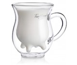 Cow Udder Shaped Cute Milk Glass Mug