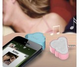 Mini Portable Cloud  Speaker Silicone Sucker Stand For Cell Phone