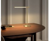 Minimalist Pure Copper LED Desk Lamp with Adjustable Angle