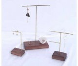 Modern Design Black walnut  Jewelry Tree Display Stands Organizer 