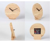 Modern Style Wooden Desk Clock 