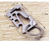 Multi-Function  Credit Card Size Survival Pocket Tool