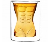 Muscle Men & Sexy Lady Glass