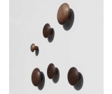  Natural Wooden Coat Hooks Wall Mounted Vintage Single Organizer Hangers