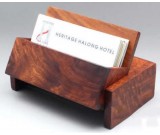 Nature  Bamboo Wooden Business Card Case Holder