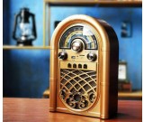 Nostalgic Retro Radio with Bluetooth Speaker Functionality