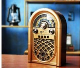 Nostalgic Retro Radio with Bluetooth Speaker Functionality