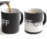 Color Change ON OFF Ceramic Coffee  Mug
