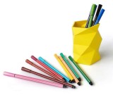 Crumpled Paper  Style Pen Holder  Stationery Organizer