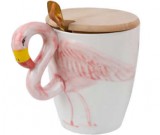 Phoenicopteridae  3D Ceramic Coffee Cup