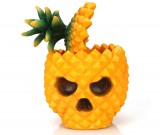 Orange Pineapple Skull Decoration Storage Box