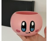 Pink Smiling Face Ceramic Cup,Bowl,Dish