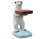 Polar Bear Watch Jewelry Display Stand