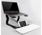  Portable Aluminum Alloy 2 in 1 Notebook PC Desk Holder  and Phone Stand