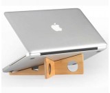 Portable Bamboo Wooden Desktop Folding Holder for Tablets iPad Laptop