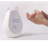 Portable  Bluetooth Speaker with Alarm Clock and LED Makeup Vanity Mirror