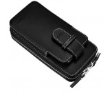 Portable Genuine Leather Phone Pouch Phone Bag Travel Purse Wallet