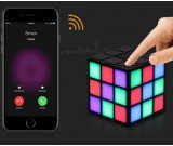 Portable Magic Cube Bluetooth Speakers Colorful LED Light 