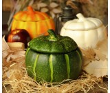 Pastoral Style Small Pumpkin Candy Jar,Storage Bottle