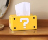 Question Mark Tissue Box with Phone Stand