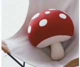 Red Big Mushroom Plush Pillow,Holiday Gifts