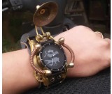 Retro Steampunk Gear Wristwatch