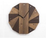 Round  Wooden Wall Clock Decorative Clock