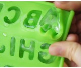 Silicone Alphabet Letter Ice / Bake Tray