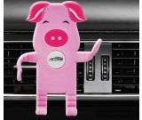 Silicone Pig Cell Phone Smartphones Air Vent Car Mount Holder