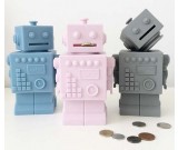 Silicone Robot Piggy Bank