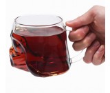 Soldier Helmet Glass Drinking Water Cup