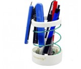 Spring Pen Holder Stand Desk Organizer