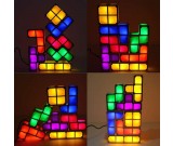 Tetris Stackable LED Desk Lamp Light 