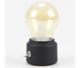 USB Rechargeable Bulb Desk Lamp with Base