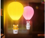 USB Rechargeable Hot Air Balloon LED Night Light with Wireless Remote Control