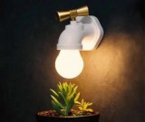 USB Rechargeable Wall Mount Faucet Night Light