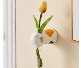 Room Wall-Mounted Cat Paw Decorative Test Tube Vase