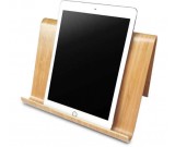 Natural  Wooden iPad and Cook Book Stand 