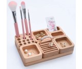 Wood 6 Piece Desk Organizer Set