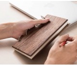  Wood Cover NoteBook 