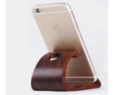 Wood Cell Phone Stand, Smartphone Wood Dock